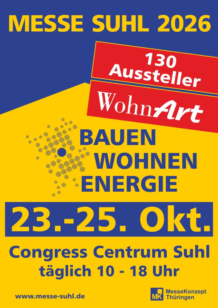 Messe Suhl 2026 - Bauen & Wohnen